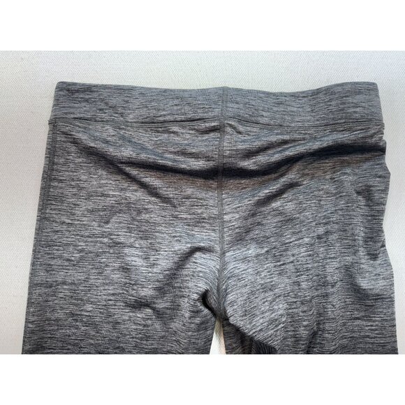 Under Armour Womens High Rise Leggings Size 2XL Heather Gray Colorblock Pull On - Picture 13 of 13